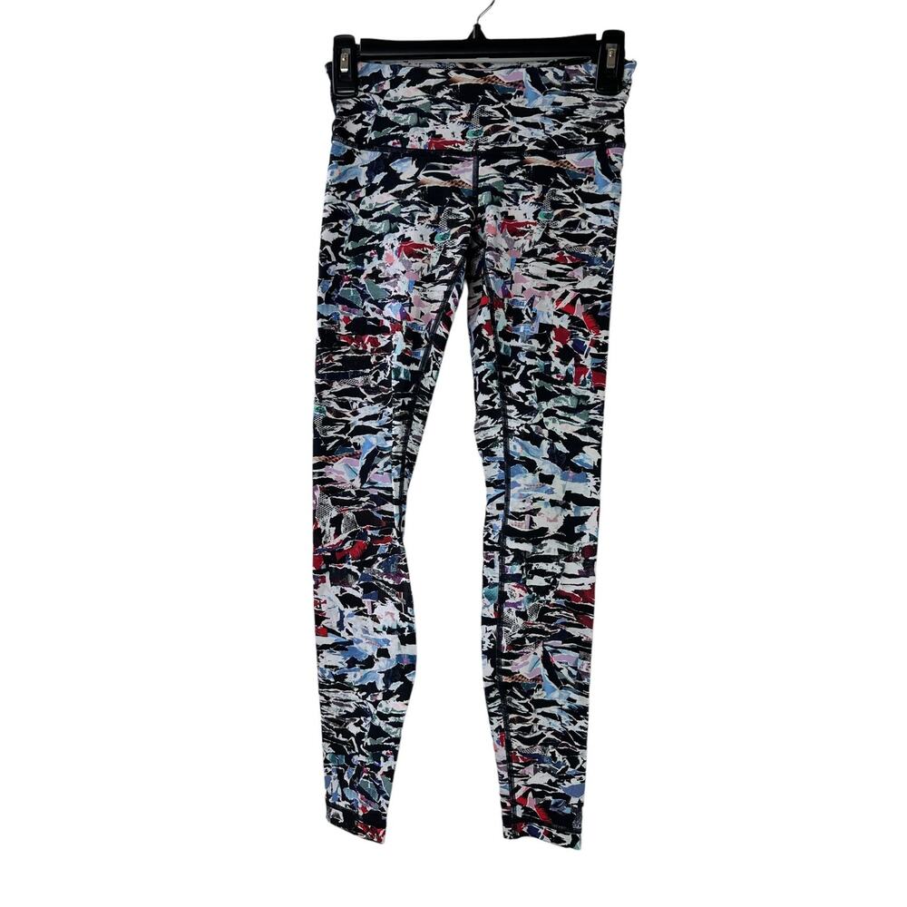Lululemon Wunder Under Low Rise Tight Full-On Luxtreme Culture Clash Size 8 - Picture 2 of 12